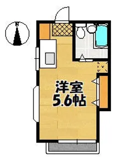 第一サンハウス【1階】の間取り