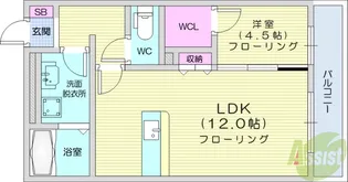 ハッピーホーム3【2階】の間取り