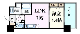 katayamaBLDG27【6階】の間取り
