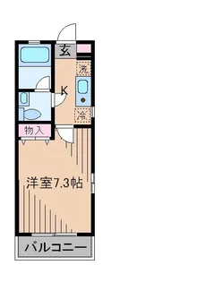神奈川県横浜市港北区日吉本町5【アパート】の間取り