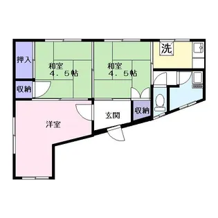 黒岩ビル【3階】の間取り