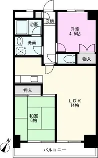 戸田シャテロ【2階】の間取り