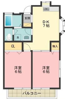 フォルビア【1階】の間取り