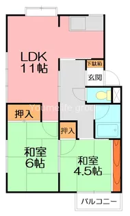神奈川県藤沢市石川2【アパート】の間取り