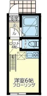 ユナイト根岸 テオドールの杜【1階】の間取り