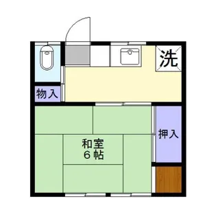大野荘【1階】の間取り