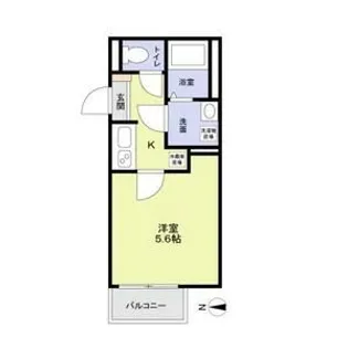 SQUARES Nishiarai【2階】の間取り