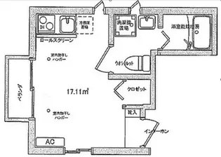 ドエル中央【1階】の間取り
