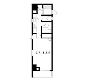 東京都台東区元浅草2【マンション】の間取り