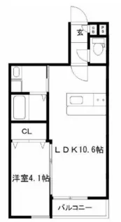 Julia(ユーリア)I【1階】の間取り