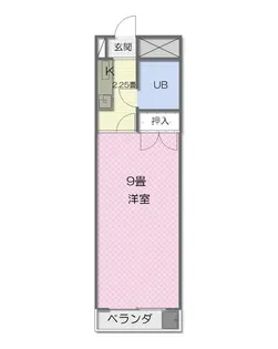 アーバンハイツ石塚【3階】の間取り