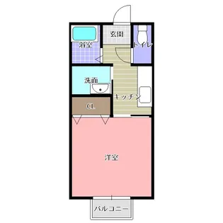 エクレールI【2階】の間取り