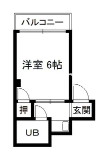 ノースリバー【3階】の間取り