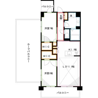 Nステージ東小金井【5階】の間取り