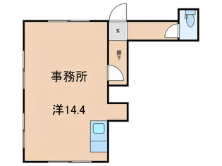 仮)安藤ハイム【2階】の間取り