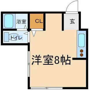 タウンハイツ【2階】の間取り