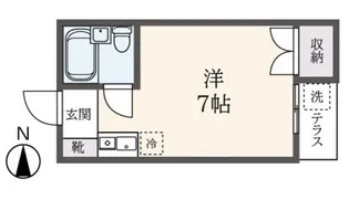 The Comfort Residence東小金井【1階】の間取り