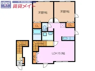 ブリュワリー豊洲 I棟【2階】の間取り