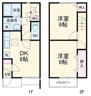 茨城県東茨城郡茨城町大字長岡【一戸建】の間取り