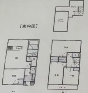 静岡県静岡市駿河区桃園町【一戸建】の間取り