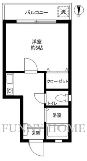 マチェール駒沢【1階】の間取り