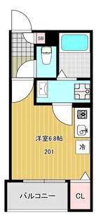 Maison Shinagawa【2階】の間取り