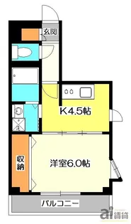 AIFORT 小金井【4階】の間取り