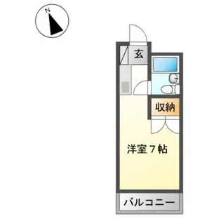 千葉県市川市新田2【マンション】の間取り
