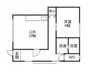 粋昌ハウス【1階】の間取り