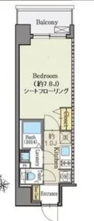 ファスティーナ志賀本通【2階】の間取り