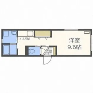 SOLEIL LEVANT(ソレイユ・ルヴァン)【4階】の間取り