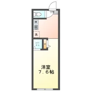 メゾン・ド・リオB【2階】の間取り