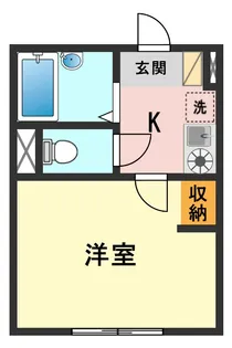 東京都葛飾区西新小岩4【アパート】の間取り