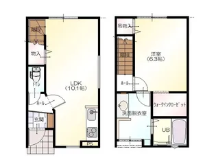 D BOX森田IIの間取り