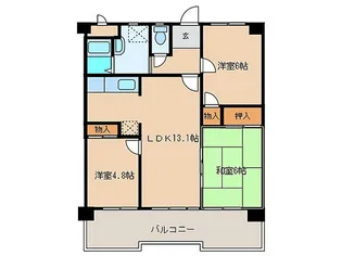 グランツモリ【4階】の間取り