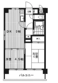 東京都中央区勝どき2【マンション】の間取り