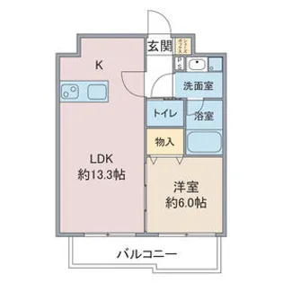 Adagio Toyomae【2階】の間取り