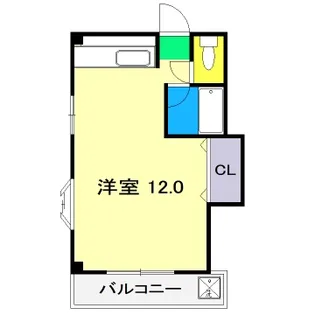 プロミネント大膳【3階】の間取り