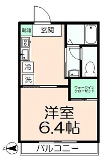 セントラルメゾン【1階】の間取り