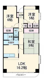 エクシード八千代中央【2階】の間取り