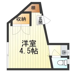 小島ビル【3階】の間取り
