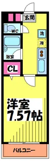 東京都調布市布田6【マンション】の間取り