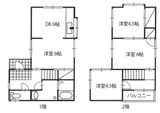 静岡県浜松市中央区小池町【一戸建】の間取り