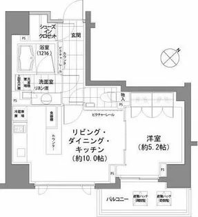 東京都渋谷区渋谷3【マンション】の間取り