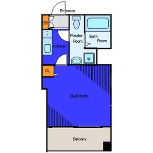東京都大田区山王3【マンション】の間取り