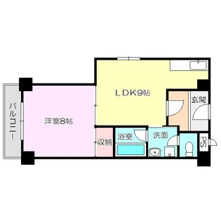 ドリームハイツ【1階】の間取り