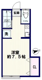 AZUMI-SOU(アズミソウ)【2階】の間取り