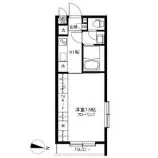 ark terrace【3階】の間取り