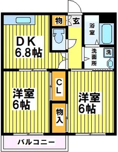 東京都調布市仙川町3【マンション】の間取り