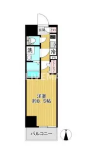SHOKEN Residence亀戸【4階】の間取り